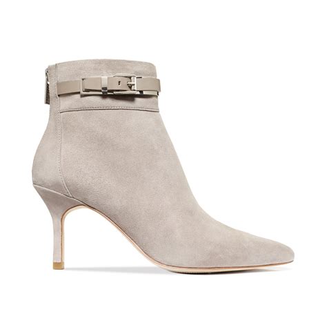 michael kors high heels boots|michael kors kara bootie.